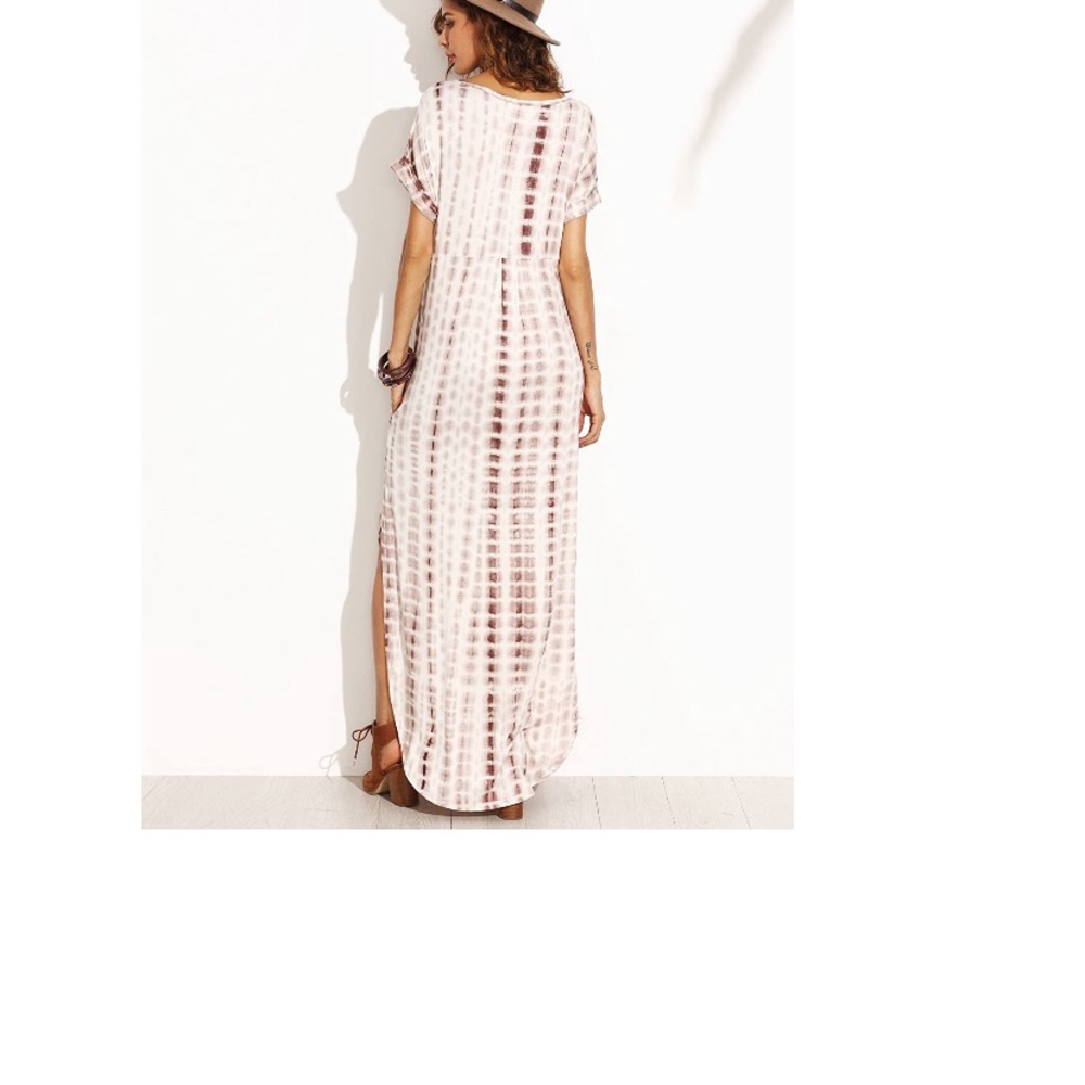 Tie dye maxi